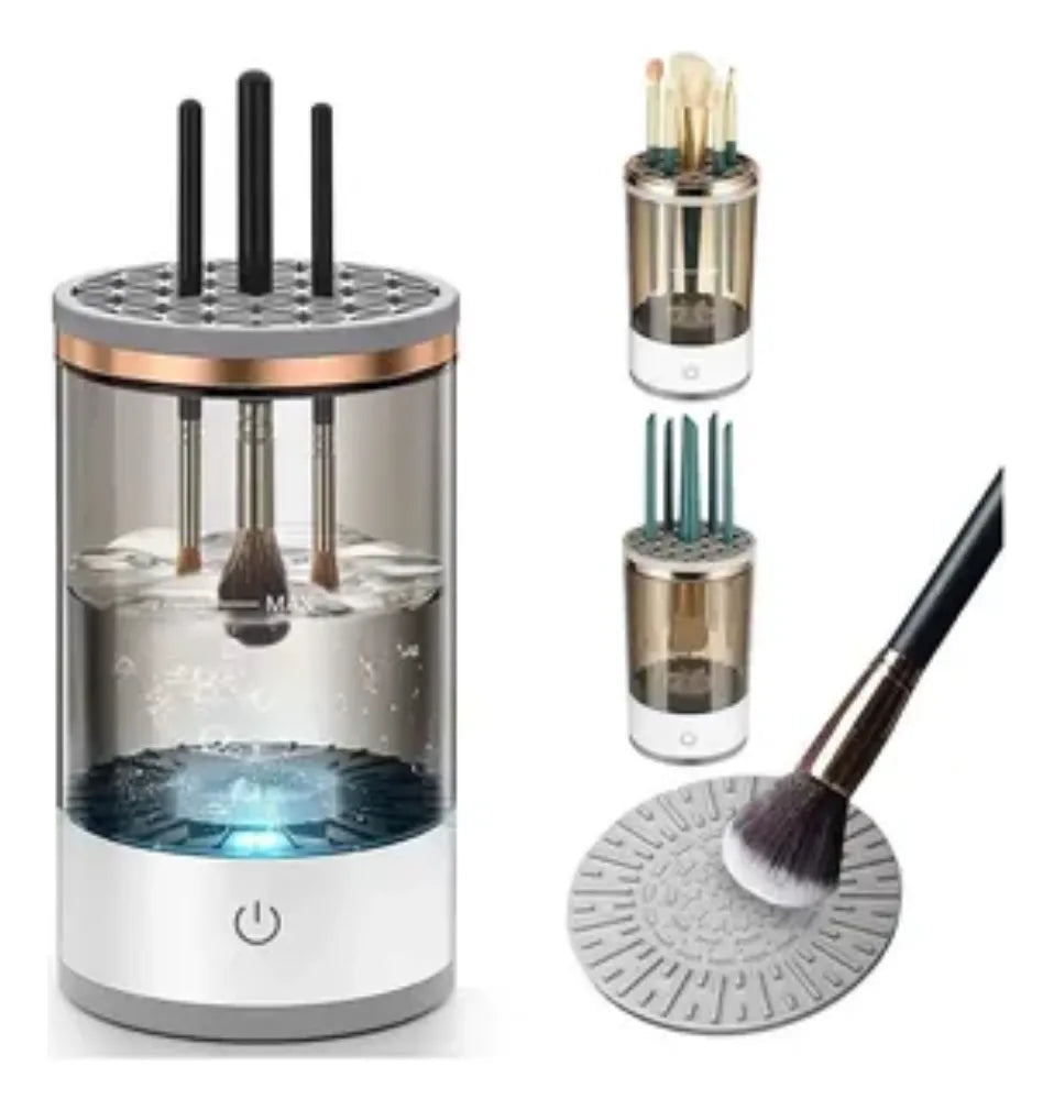 Limpiador De Brochas Electrico Esponjas De Maquillaje Usb