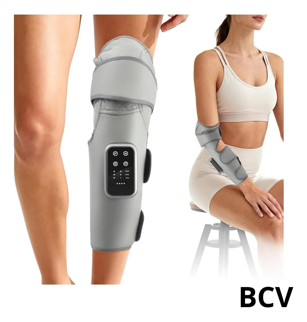 Masajeador De Pierna Rodilla Termica Compresion Aire Terapia