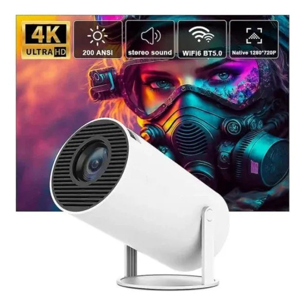 Proyector Video Beam Gamer Pro Ultra HD con Wi-Fi