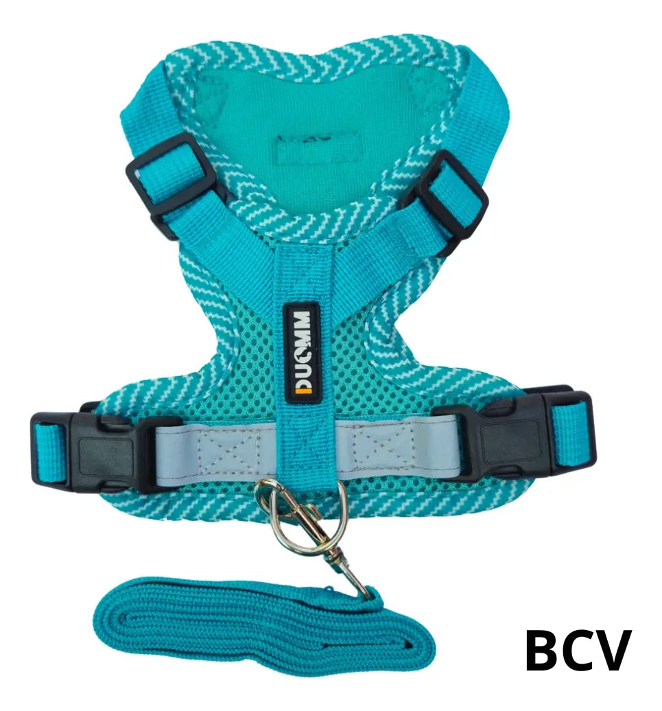 Pechera Arnes Correa Mascota Gato Perro Ajustable Paseador