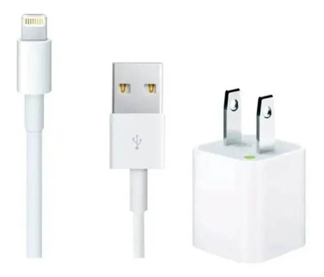 Cargador Completo De iPhone 5w Usb A Lightning