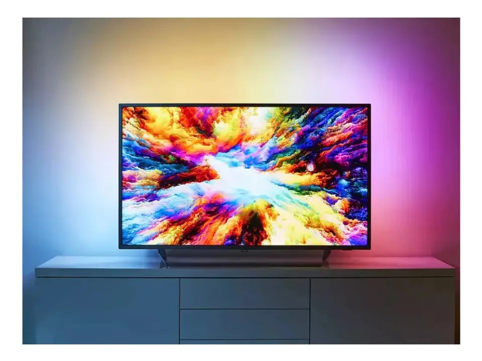 Luz Led Inmersiva Tira Inteligente Para Tv Rgb Sensor Camara