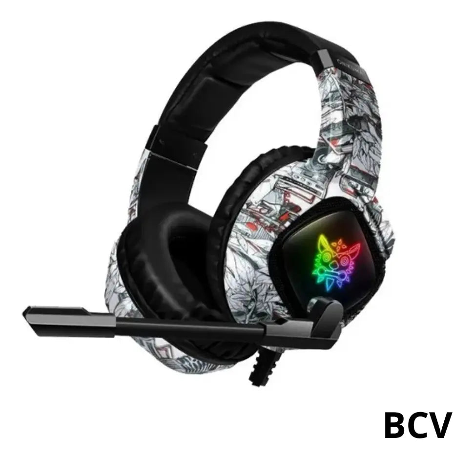 Audifonos Gaming Onikuma K19 Con Microfono Rgb Profesional