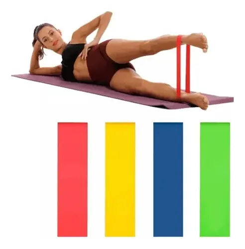 Bandas De Resistencia Elasticas Ligas Ejercicio Fitness