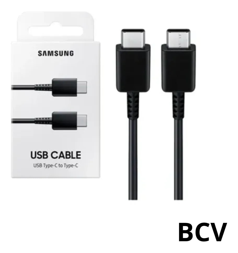Cable De Carga Rapida 1m Samsung Tipo C A Tipo C Cargador