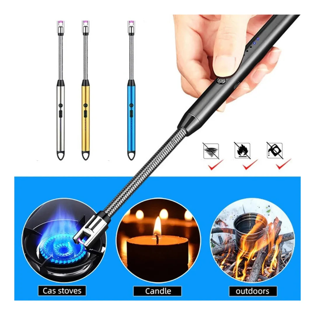 Encendedor De Cocina Electrico Recargable Usb Flexible