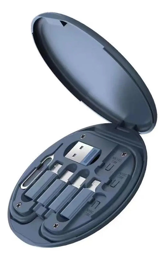 Caja De Conversion Cable Multipuertos Usb Tipo C iPhone