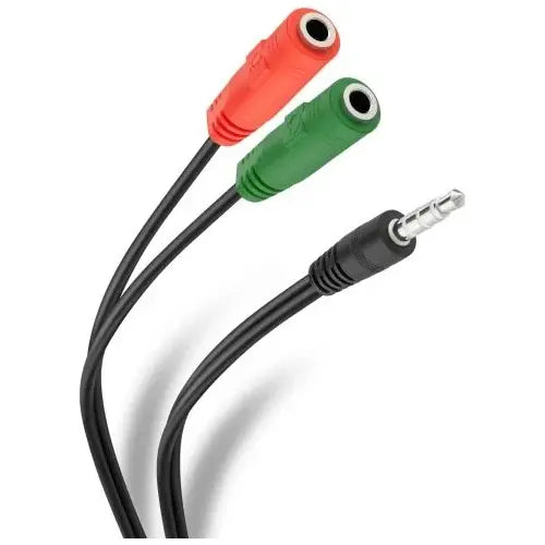Cable Adaptador Auxiliar A Microfono Audifono 3.5mm 3 Lineas