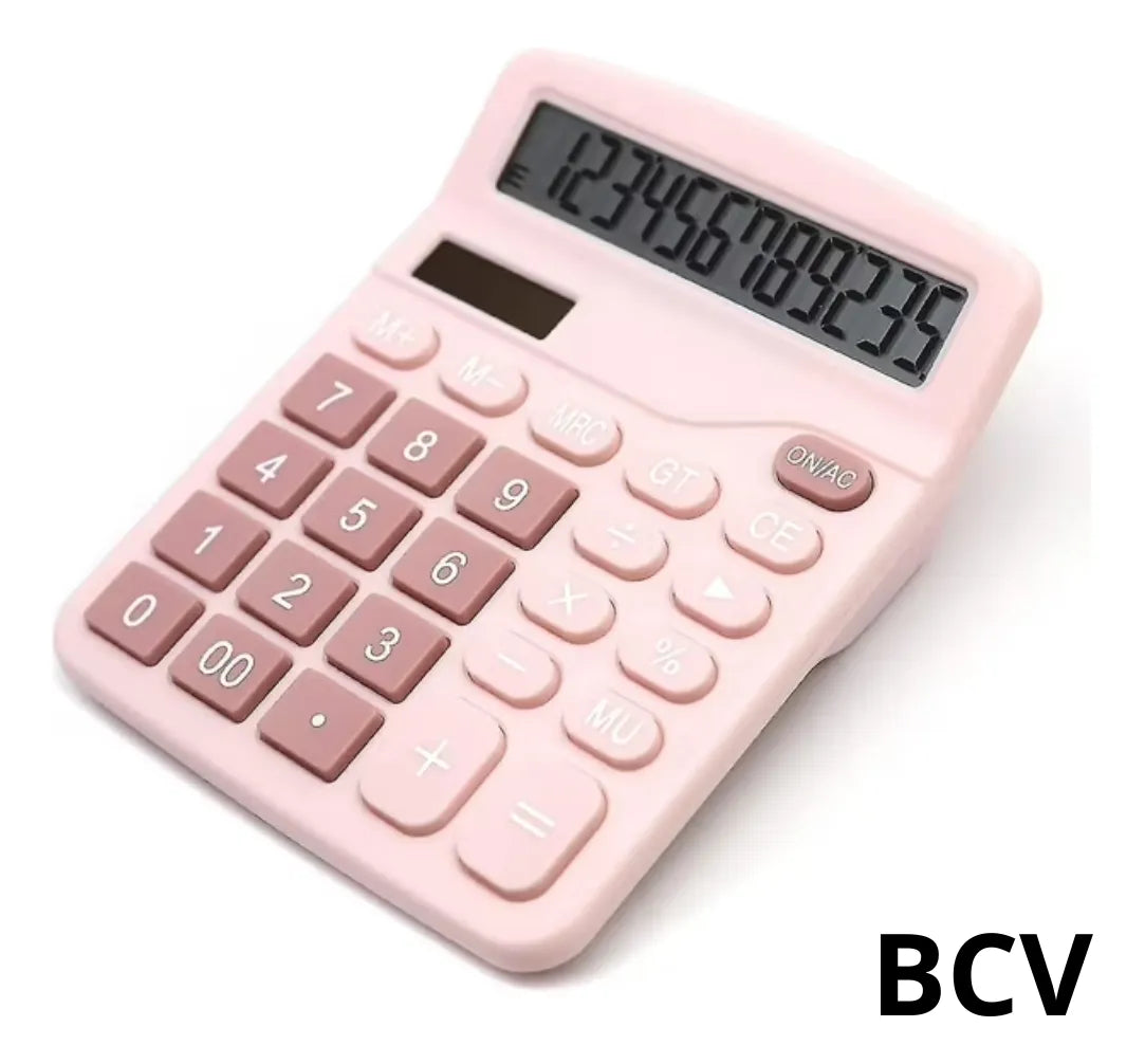 Calculadora Electronica Dexin Dx819 12 Digitos Pila Portatil