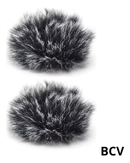 Protector Para Brisas De Microfono Peludo Corta Viento Funda