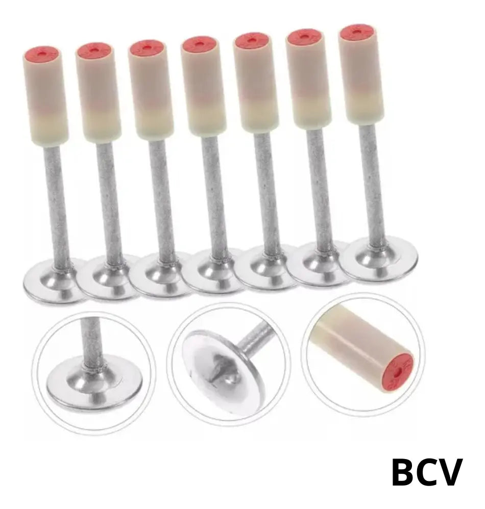Clavos De Remachadora Fulminantes Remache Con Cabezal 50 U