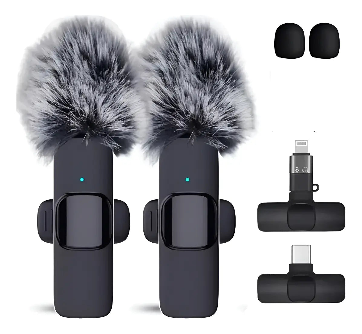Microfono Inalambrio Lavalier Balita Recargable iPhone Usb C