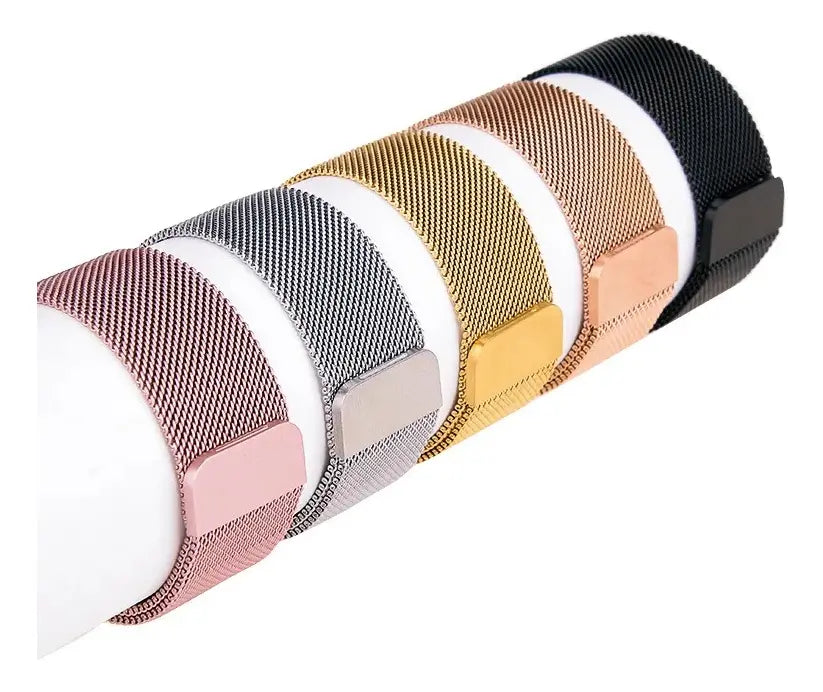 Correa de Malla Magnética Milanese para Apple Watch y Smartwatch