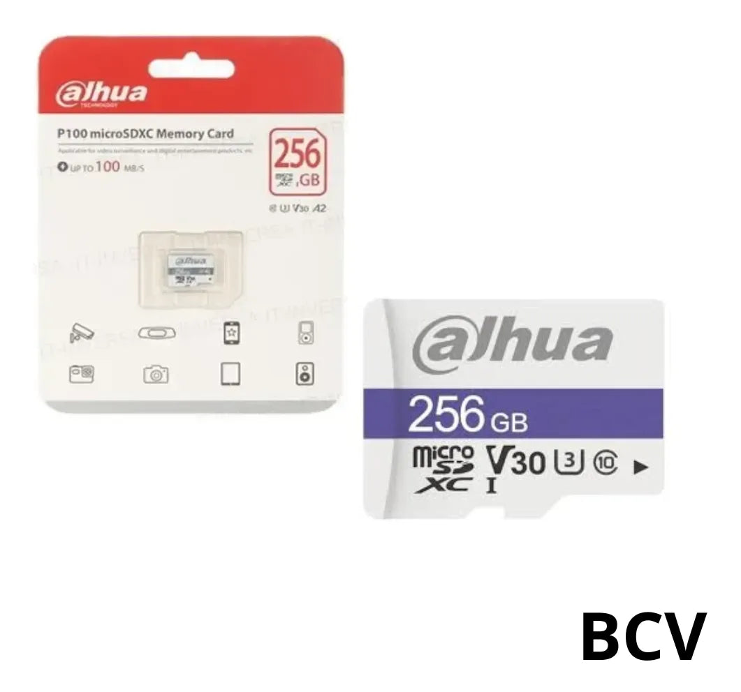Memoria Micro Sd 256gb Dahua C100 Sellada Hd V10