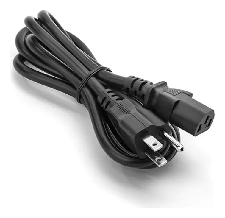 Cable de Poder Estándar para PC y Monitor (1.5m)