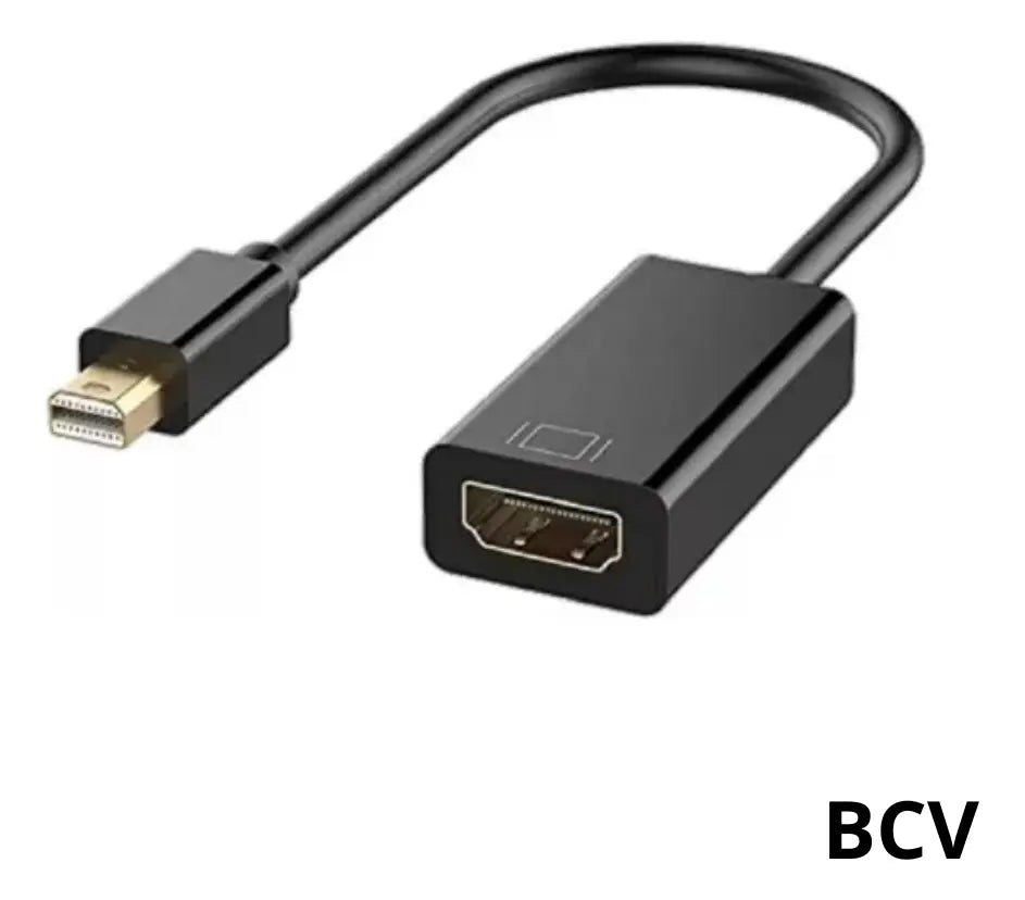 Convertidor Mini Display Port Hdmi Adaptador Macho Hembra Hd