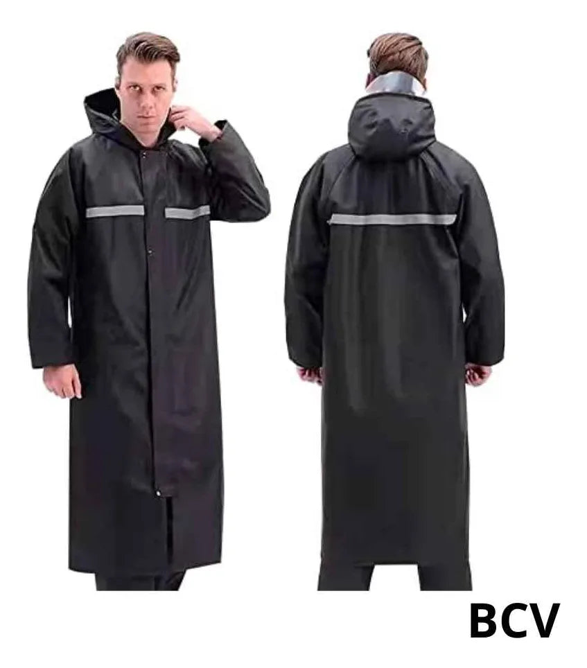 Impermeable Poncho Anti Lluvia Cierre Motorizado Termico
