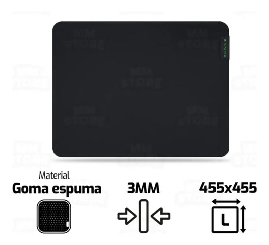 Mouse Pad Almohadilla Pc Laptop Antideslizante Gamer 25x22