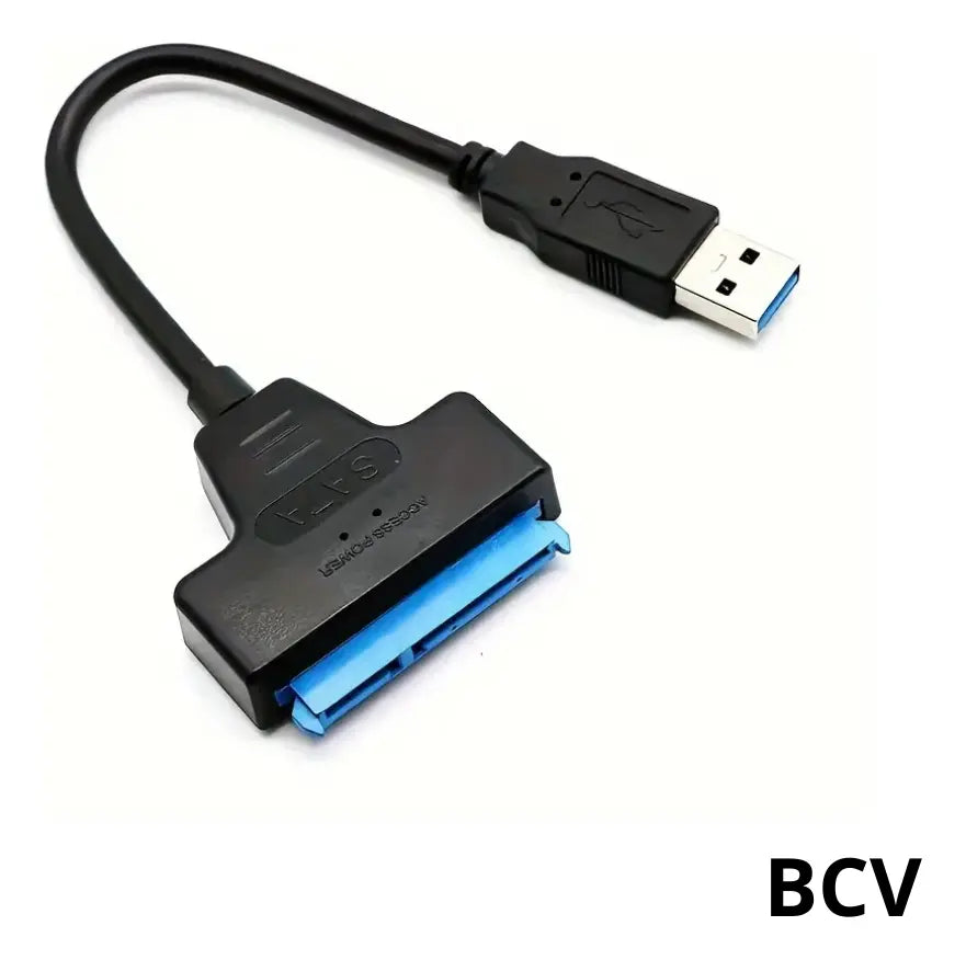 Cable Adaptador Sata A Usb Disco Duro Laptop Pc Hdd Ssd