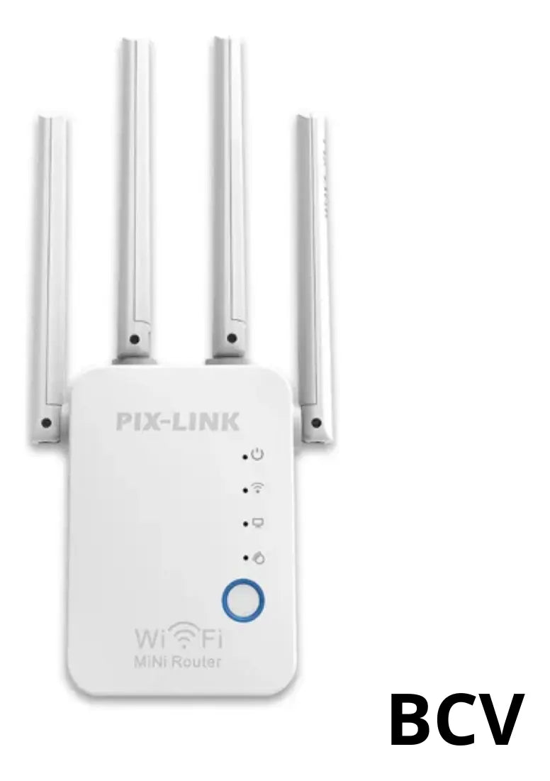 Repetidor Wifi Rompe Muro Amplificador 300 Mbps 2.4 Ghz