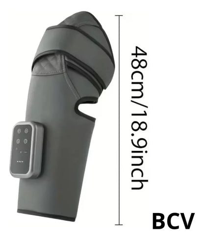 Masajeador De Pierna Rodilla Termica Compresion Aire Terapia
