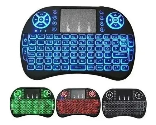 Control Mini Teclado Inalambrico Recargable Bluetooth Tv Pc