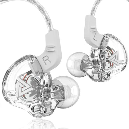 Audifonos Alambricos Qkz Ak6 Ergonomicos In-ear Deportivos