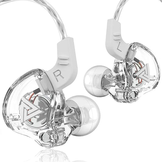 Audifonos Alambricos Qkz Ak6 Ergonomicos In-ear Deportivos