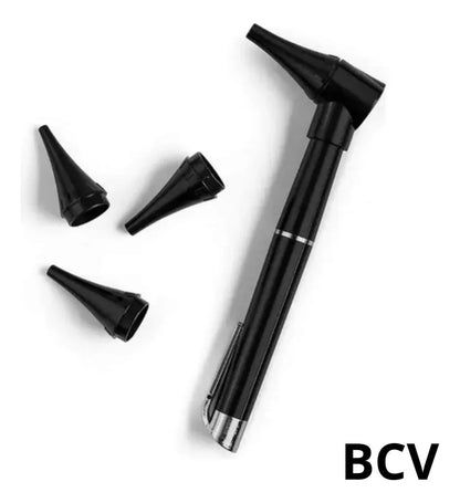 Otoscopio Led Kit Endoscopio Limpieza Oidos Manual Baterias