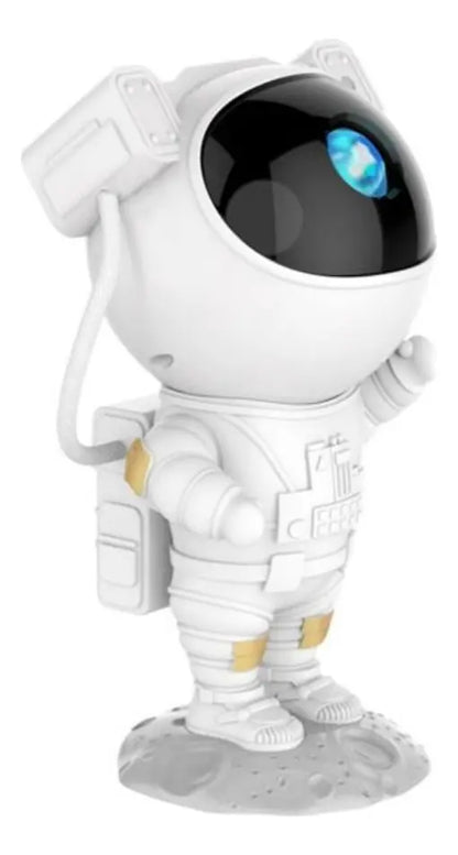 Lampara Astronauta Proyector Estrella Galaxia Aurora Led Rgb
