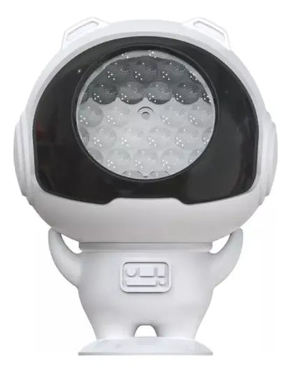 Lampara Mini Astronauta Proyector Estrella Galaxia Aurorargb