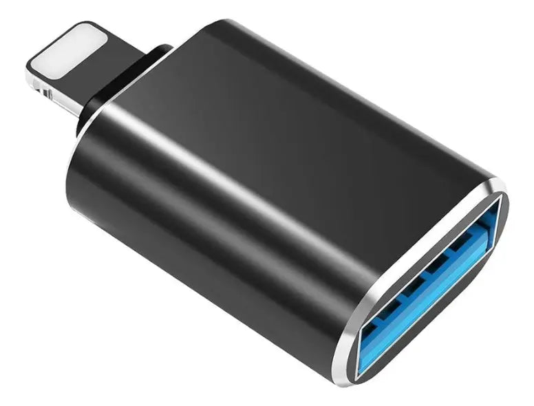 Adaptador Otg Usb Hembra A Tipo Lightning iPhone Macho