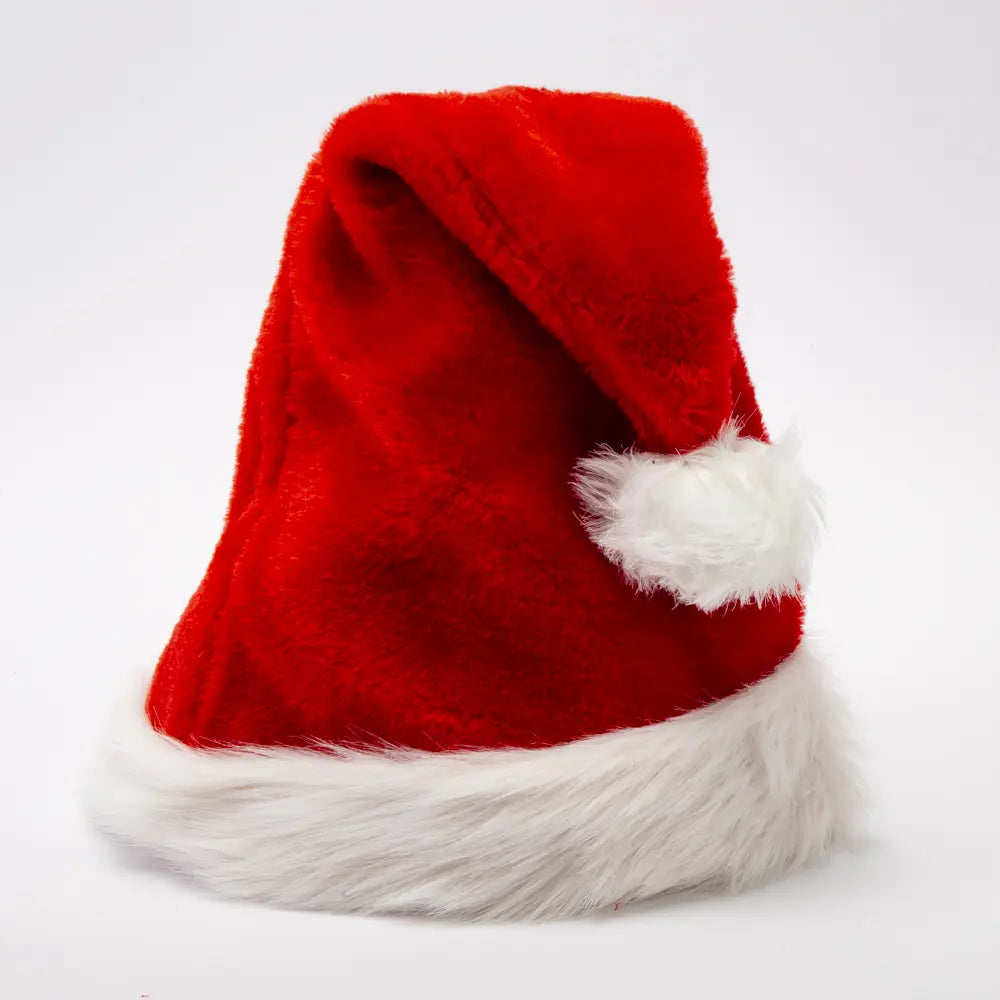 Gorro De Navidad Sombrero Felpa Navideño Adulto Niño Fiesta