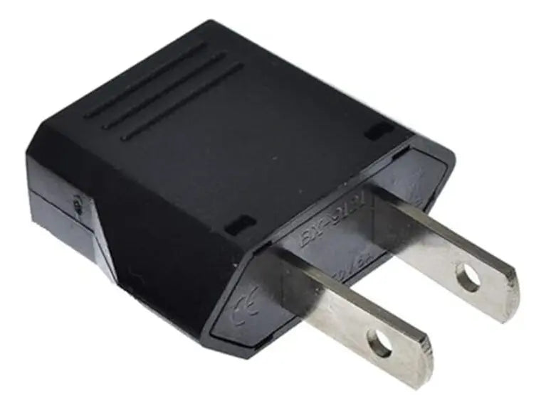 Adaptador de Enchufe Europeo a Americano Tipo Clavija Plana