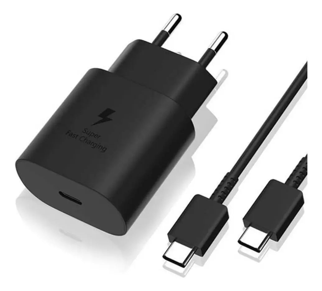 Cargador Samsung Carga Rapida 25w Travel Adapter Tipo-c 3a