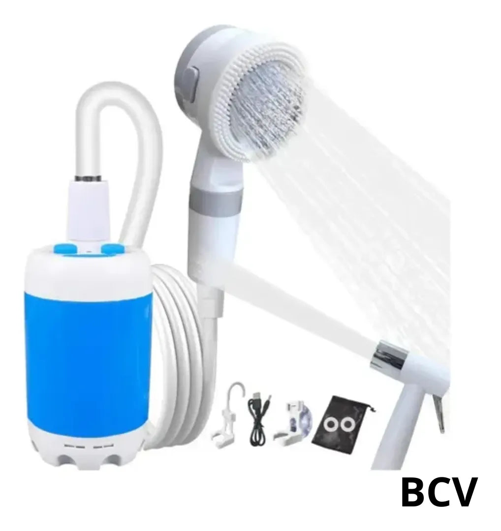 Regadera Portatil Ducha Electica Bomba Impermeable Camping