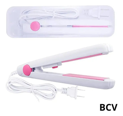 Mini Plancha De Cabello Viajera Alisador Portatil Ceramica