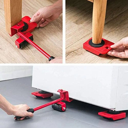 Set De Ruedas Para Levantar Muebles Giratoria X4 Movilidad
