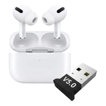 Audífonos AirPods Pro + Receptor Bluetooth 5.0 Usb Combo