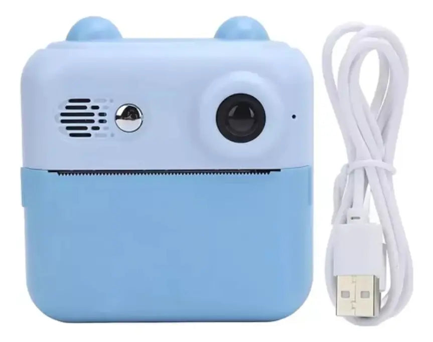 Camara Instantanea Para Niños Imprime Fotos B/n Juega Graba