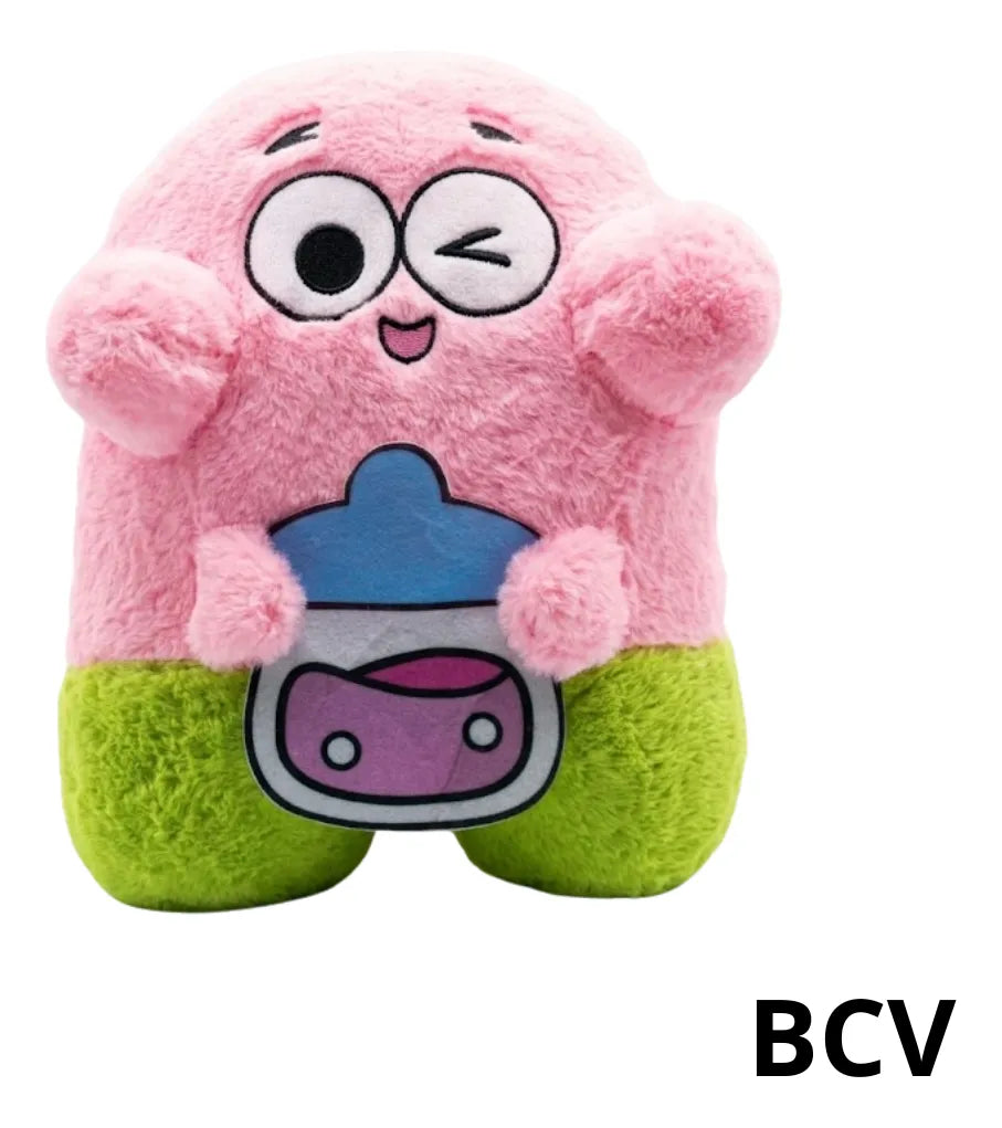 Peluche Afelpado Bob Esponja Detalle Muñeco 25cm Premium