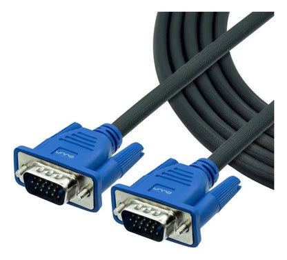 Cable Vga A Vga Monitor Dvr Pc 3 Metros 15 Pines Macho Macho