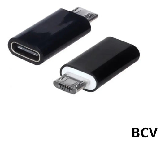 Adaptador Otg Micro Usb Hembra A Tipo C Macho Celular