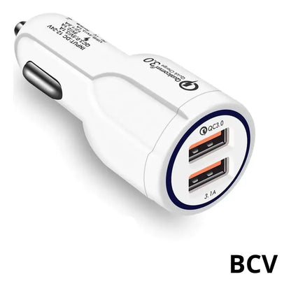 Cargador Carro Carga Rápida 32w 2 Puertos USB Samsung
