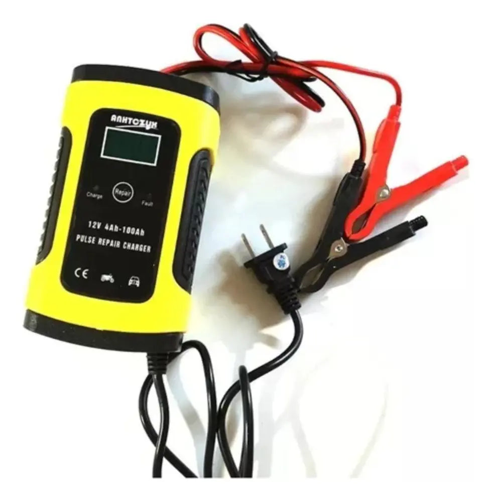 Cargador De Bateria Automovil Carro Moto Inteligente 12v 6a