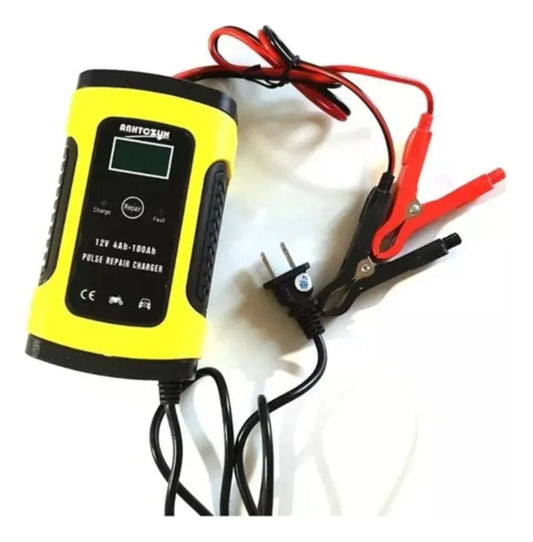 Cargador De Bateria Automovil Carro Moto Inteligente 12v 6a