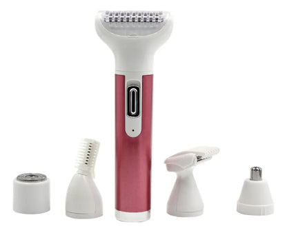 Depiladora Manual Electrica 5/1 Recargable Corporal Facial