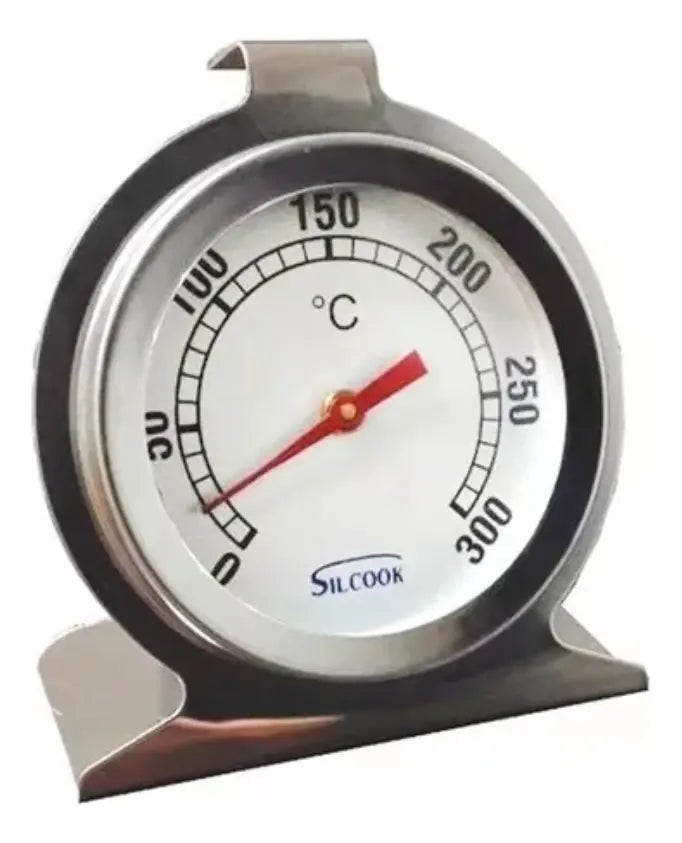 Termometro Analogico De Cocina Horno Aguja Aluminio Sensor
