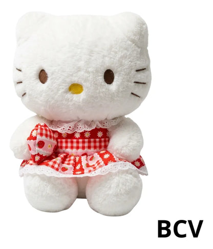 Peluche Afelpado Hello Kitty Detalle 25cm Premium Kawaii