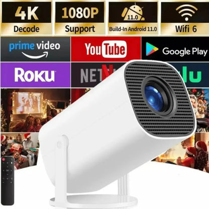 Proyector Inteligente Smart Video Beam Ultra HD con Android y Wi-Fi